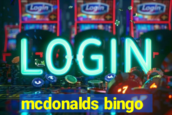 mcdonalds bingo