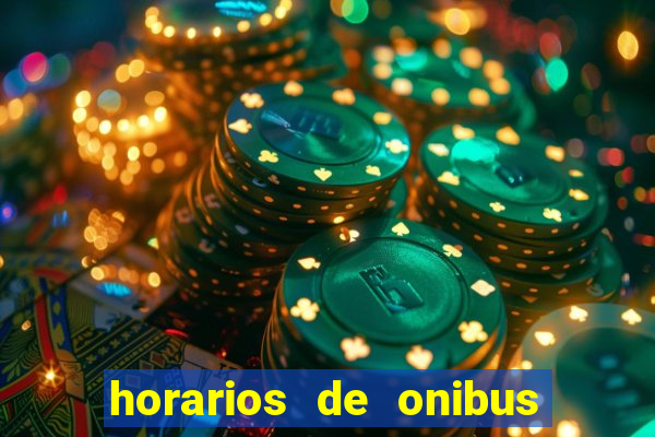 horarios de onibus cassino cidade nova