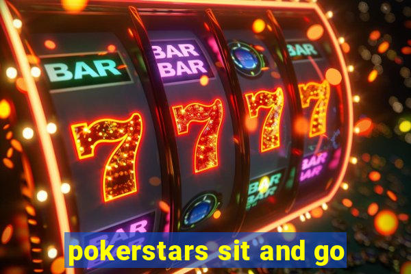 pokerstars sit and go