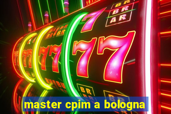 master cpim a bologna