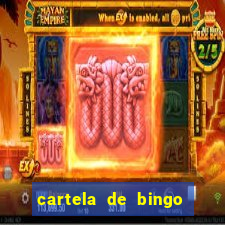 cartela de bingo da subtra??o para imprimir