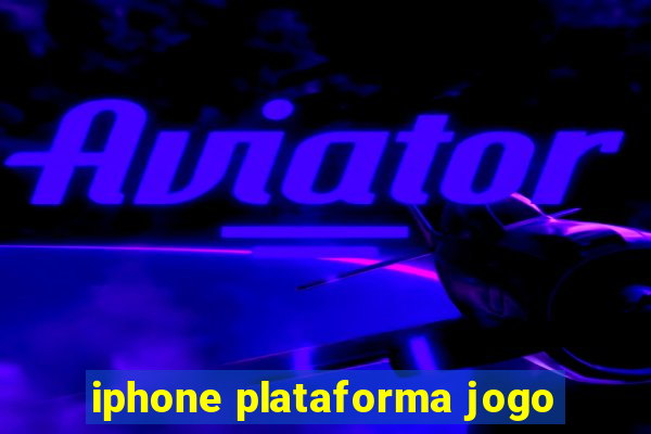 iphone plataforma jogo