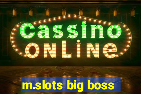 m.slots big boss