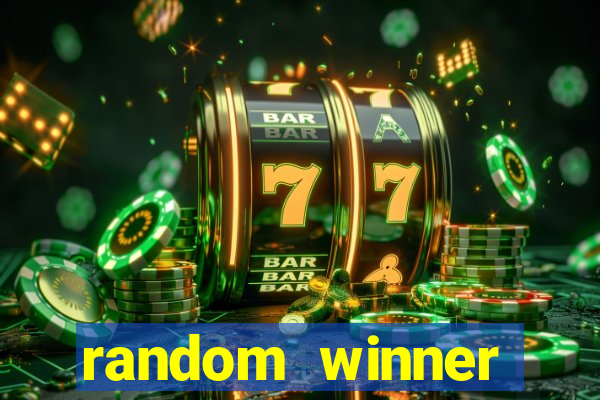 random winner triple play slot