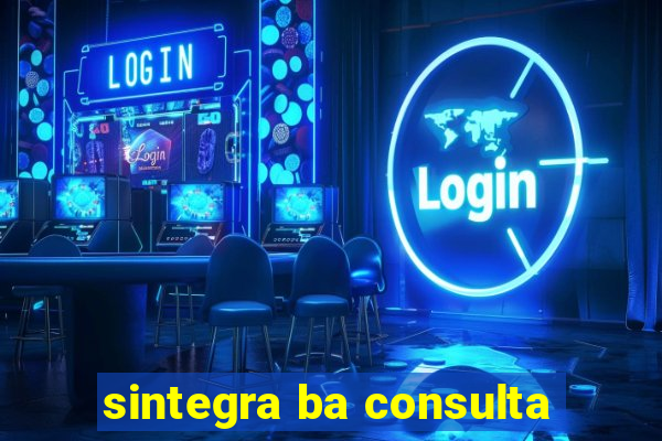 sintegra ba consulta