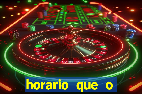 horario que o fortune dragon pg