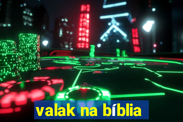 valak na bíblia