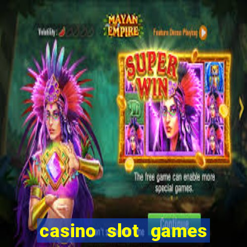 casino slot games real money