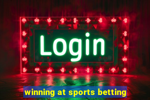 winning at sports betting