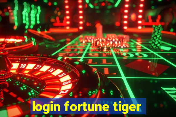 login fortune tiger