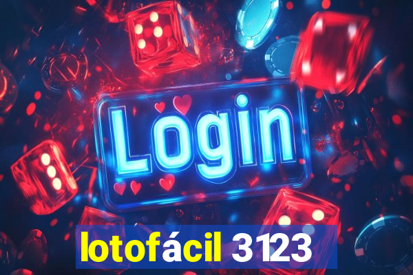 lotofácil 3123