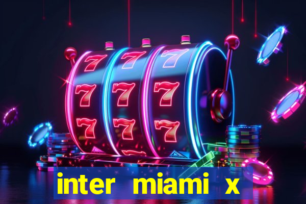 inter miami x cincinnati palpite