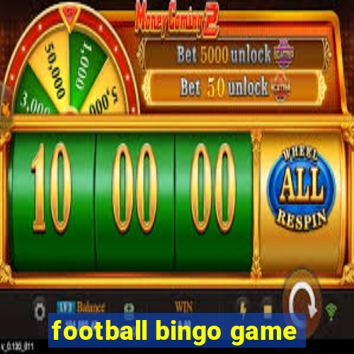 football bingo game