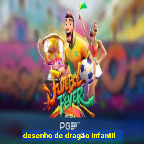 desenho de dragão infantil