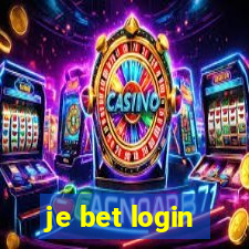 je bet login