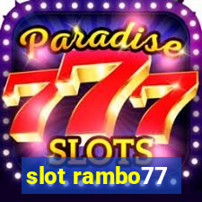 slot rambo77