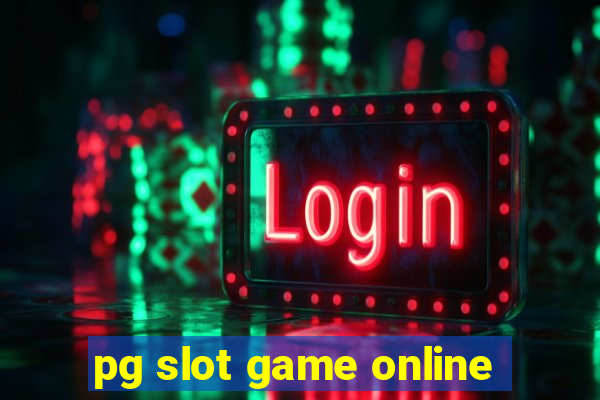 pg slot game online