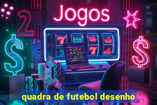 quadra de futebol desenho