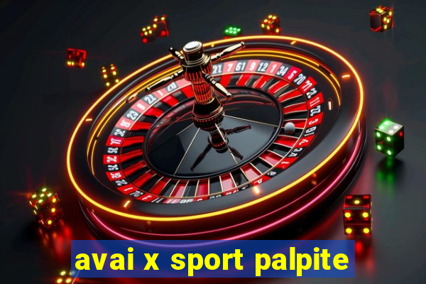 avai x sport palpite