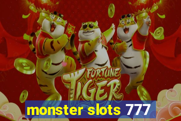 monster slots 777