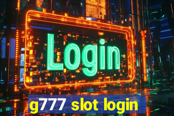 g777 slot login