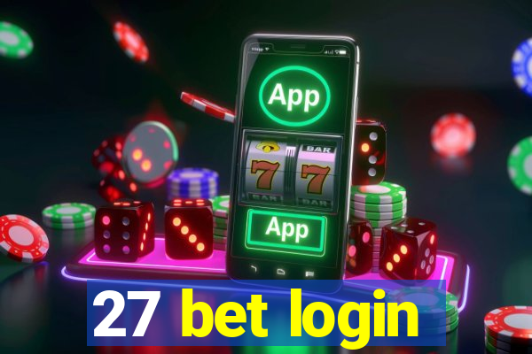 27 bet login