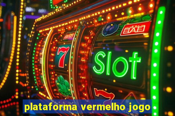 plataforma vermelho jogo