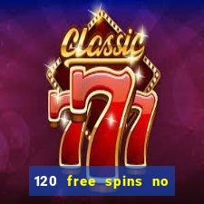 120 free spins no deposit casino usa players welcome