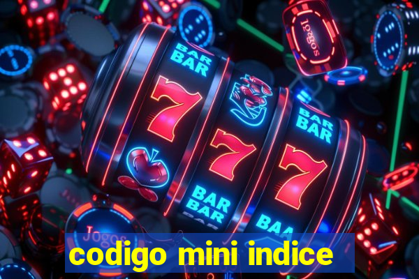 codigo mini indice