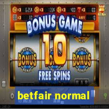 betfair normal