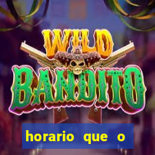 horario que o dragon fortune paga