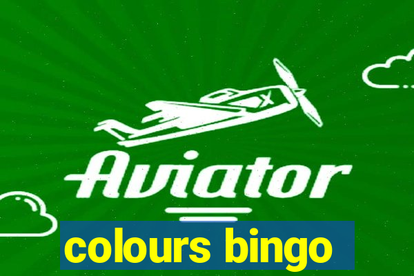 colours bingo