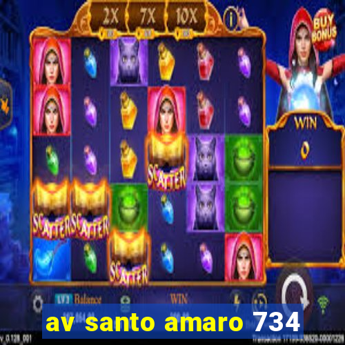 av santo amaro 734