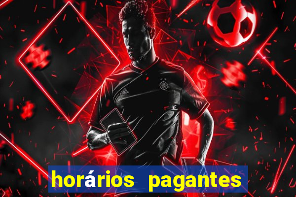 horários pagantes fortune tiger hoje