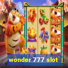 wonder 777 slot