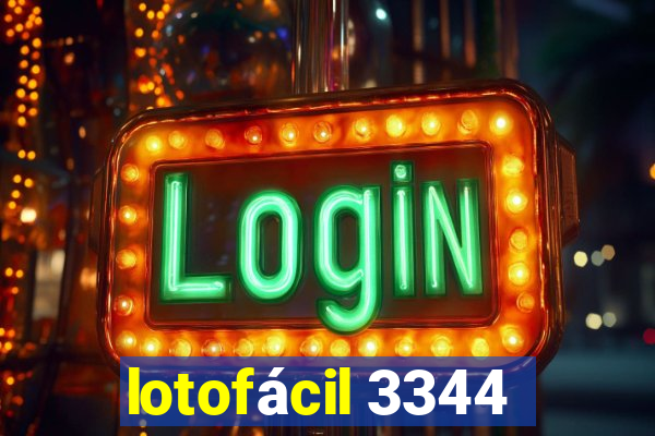 lotofácil 3344