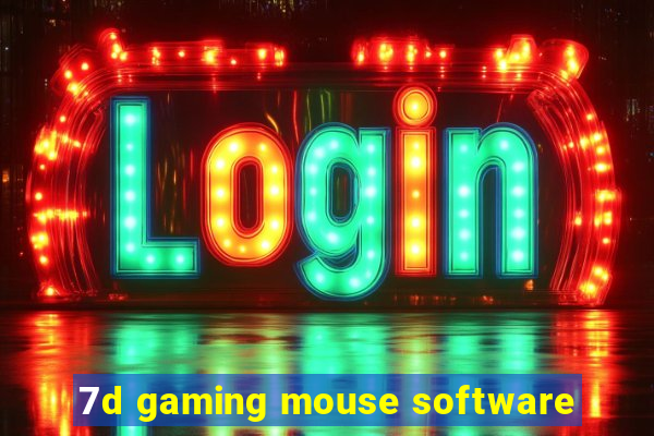 7d gaming mouse software