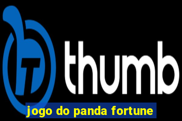 jogo do panda fortune