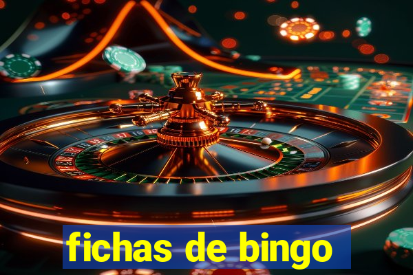 fichas de bingo