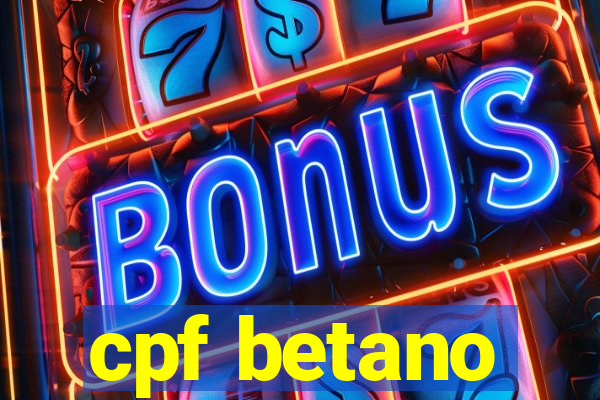 cpf betano