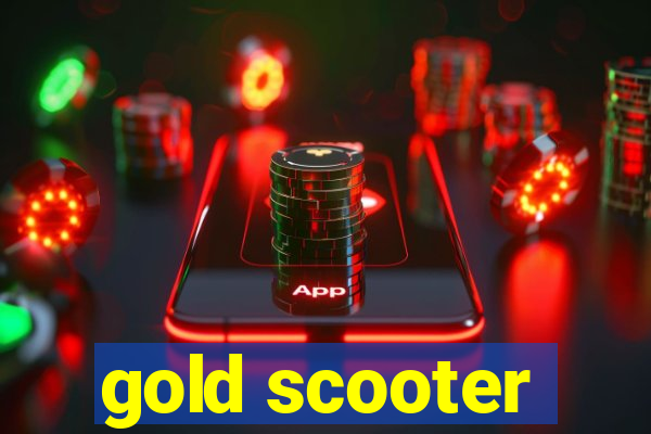 gold scooter