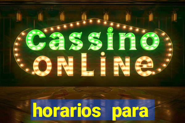 horarios para ganhar no fortune tiger