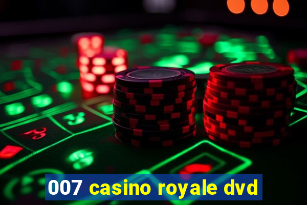 007 casino royale dvd