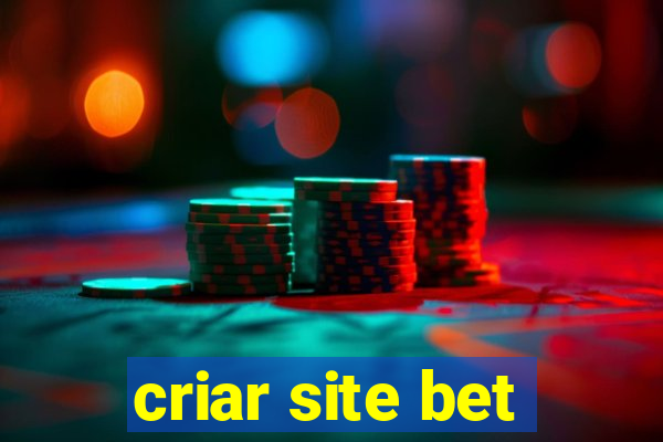 criar site bet