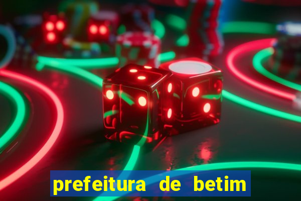 prefeitura de betim - contracheque online