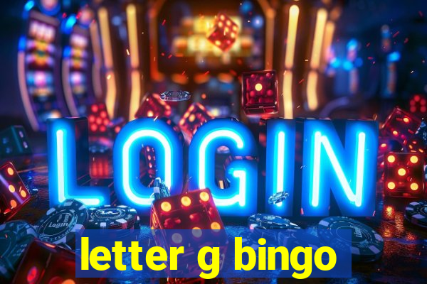 letter g bingo