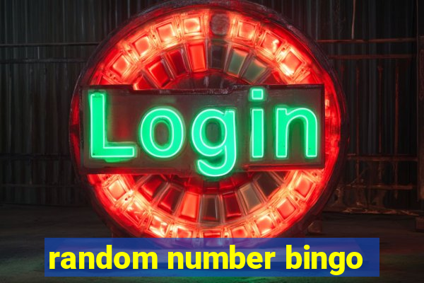 random number bingo