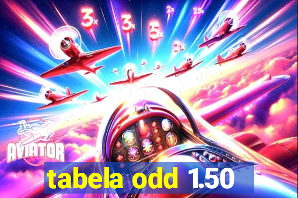 tabela odd 1.50