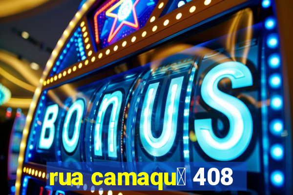 rua camaqu茫 408