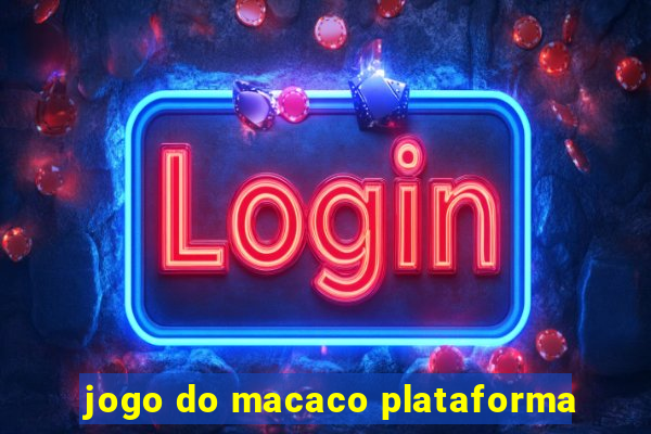 jogo do macaco plataforma